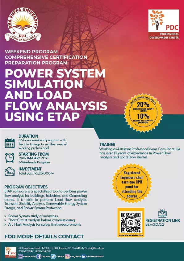 Power System Simulation & Load Flow Analysis Usin ETAP
